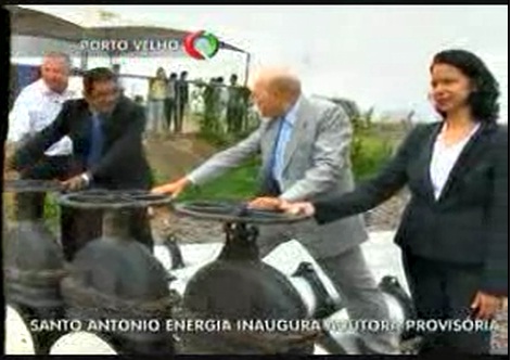 TV Candelaria-Programa Novo Dia:Santo Antnio Energia entrega adutora para o governo do Estado